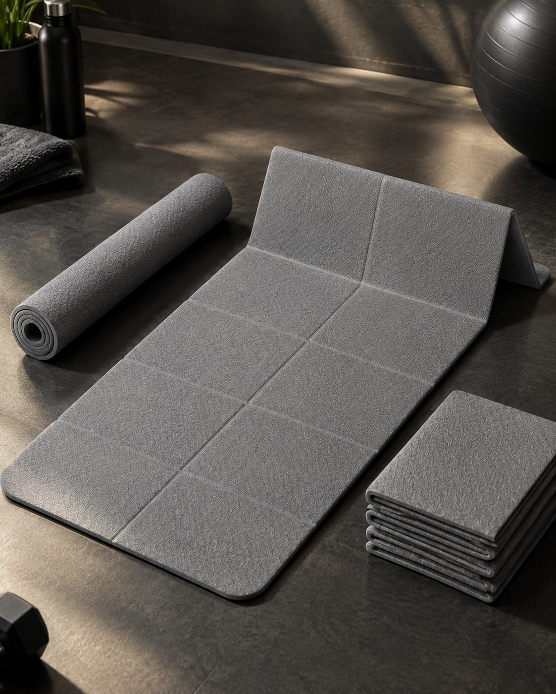 Foldable, Non-Slip Lightweight Yoga Mat