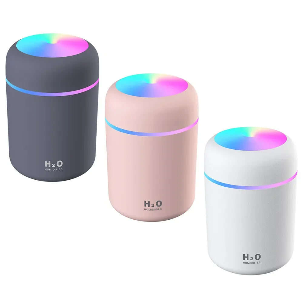 Universal Mini Stainless Steel Humidifier 300ml Spray Mist