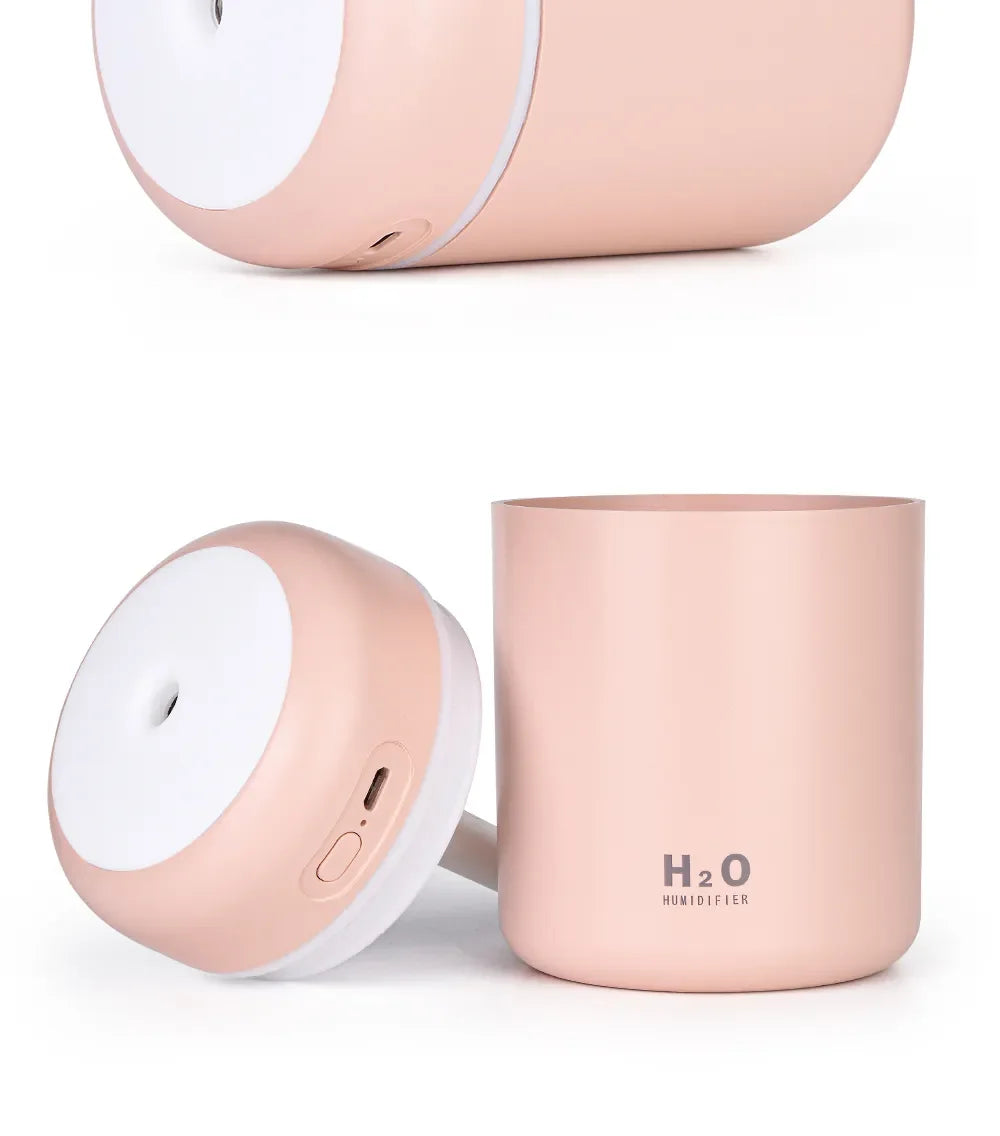 Universal Mini Stainless Steel Humidifier 300ml Spray Mist