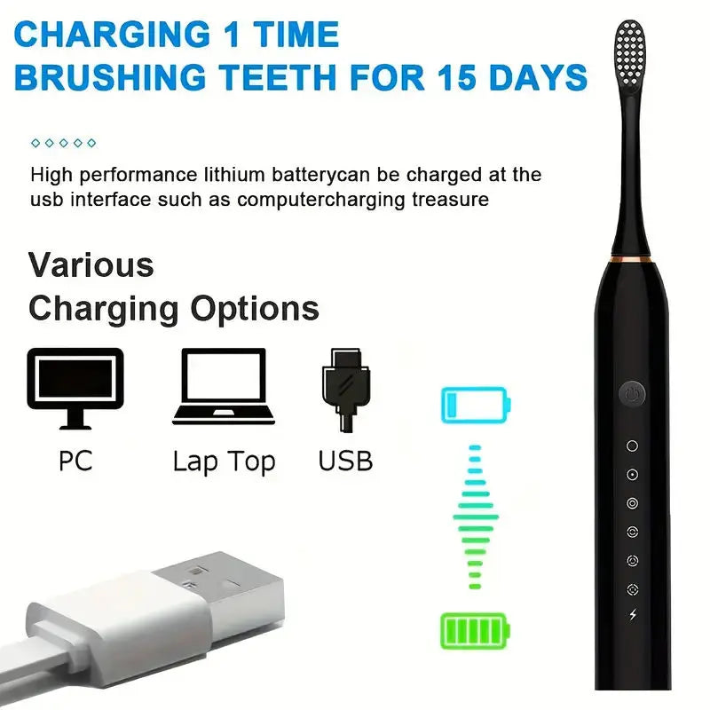 Waterproof Electric Portable Toothbrush