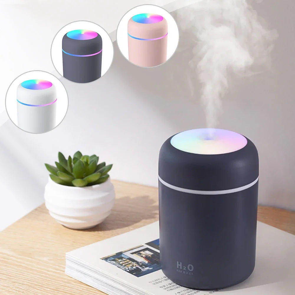 Universal Mini Stainless Steel Humidifier 300ml Spray Mist