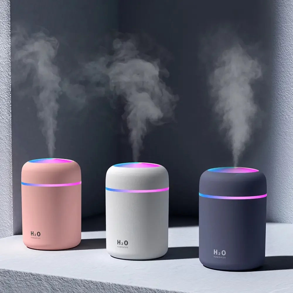 Universal Mini Stainless Steel Humidifier 300ml Spray Mist