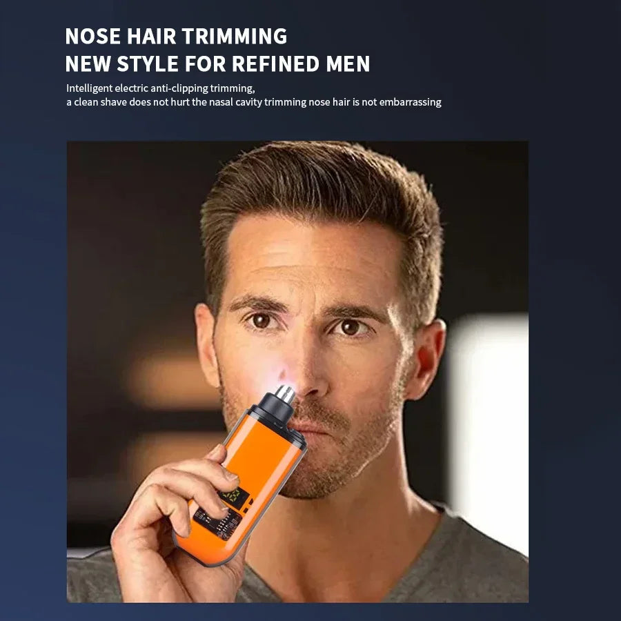 Electric Portable Ear And Nose Hair Trimmer