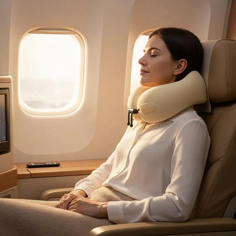 Memory Foam U Shaped Neck Pillow
