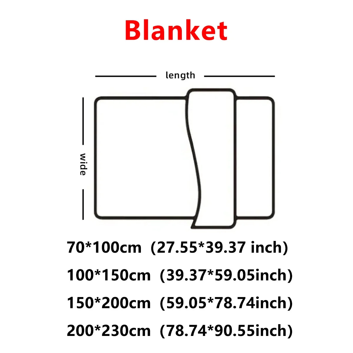 Solid color thickened weighted striped multifunctional blanket